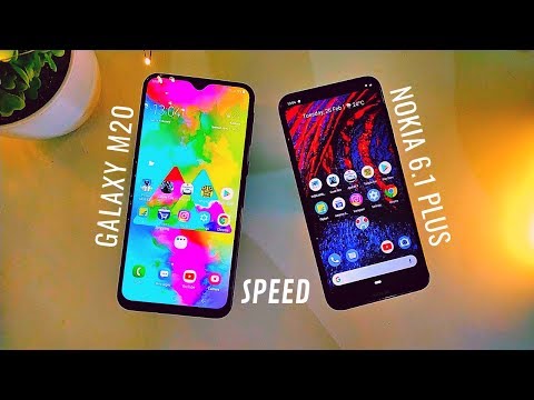Nokia 6.1 Plus 4GB vs Samsung Galaxy M20 4GB - Speed Test, RAM Management and Benchmark!