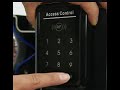 How to Set the Password of TOPENS TC175P Wired Keypad