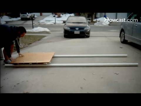 Part of a video titled How to Make Your Own Dolly - YouTube