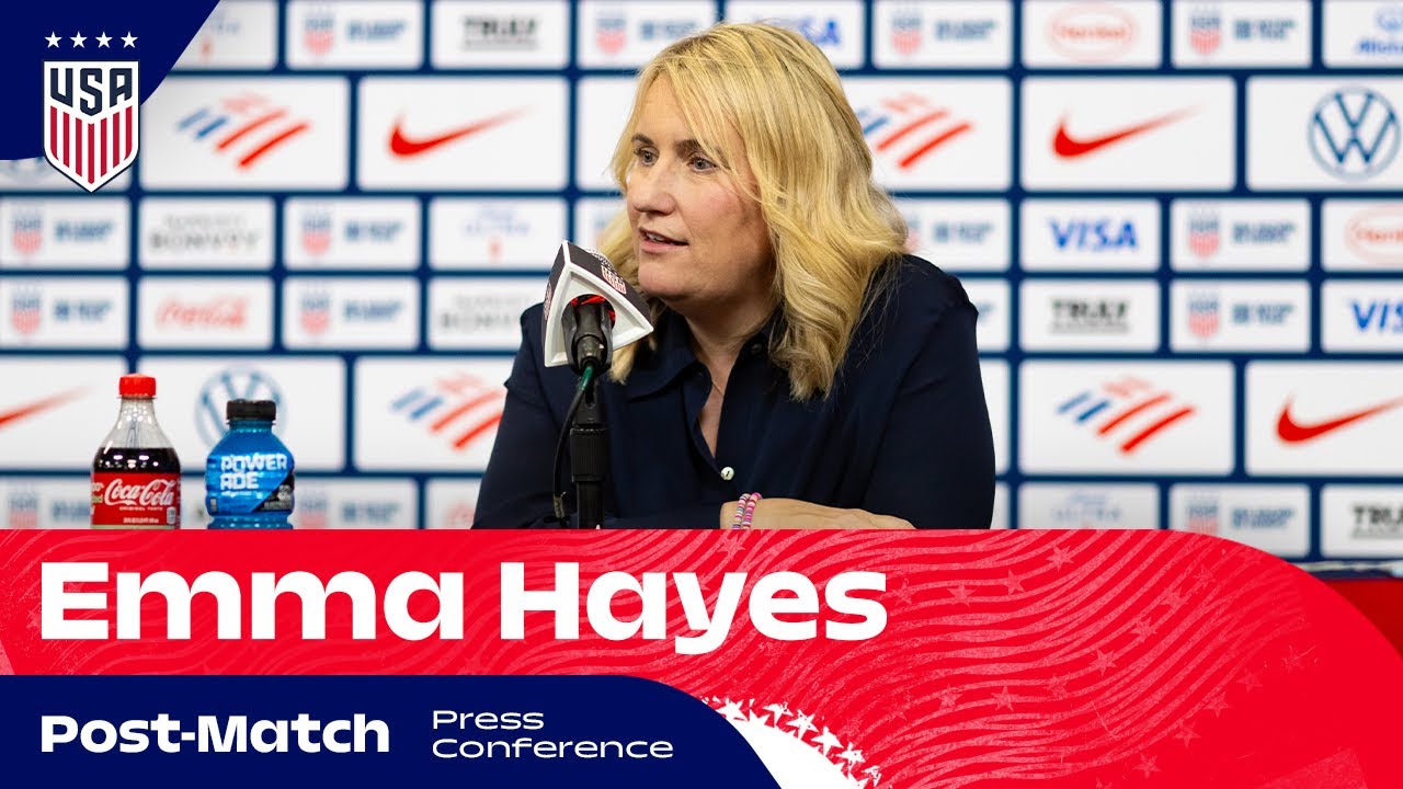 Emma Hayes Post-Match Press Conference | USWNT vs. Italy | 12.01.2025