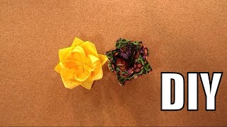Składanie serwetek na stół: jak złożyć serwetkę w kwiat? ★TUTORIAL HOME DECOR DIY★