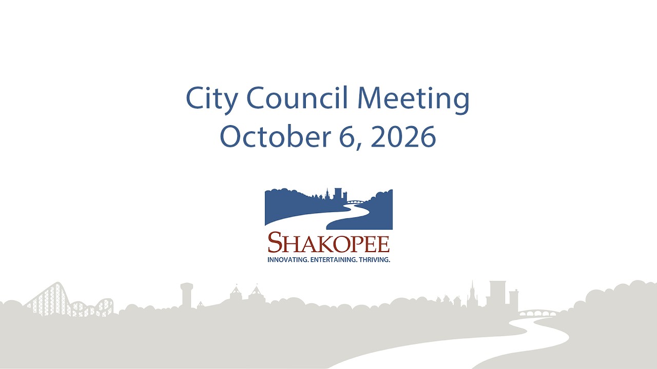 City Council, October 6, 2026