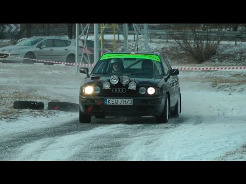 Noworoczny Sprint AZT 2016 - Bartłomiej Jancarz Dariusz Bekas Audi 80 by OesRecords