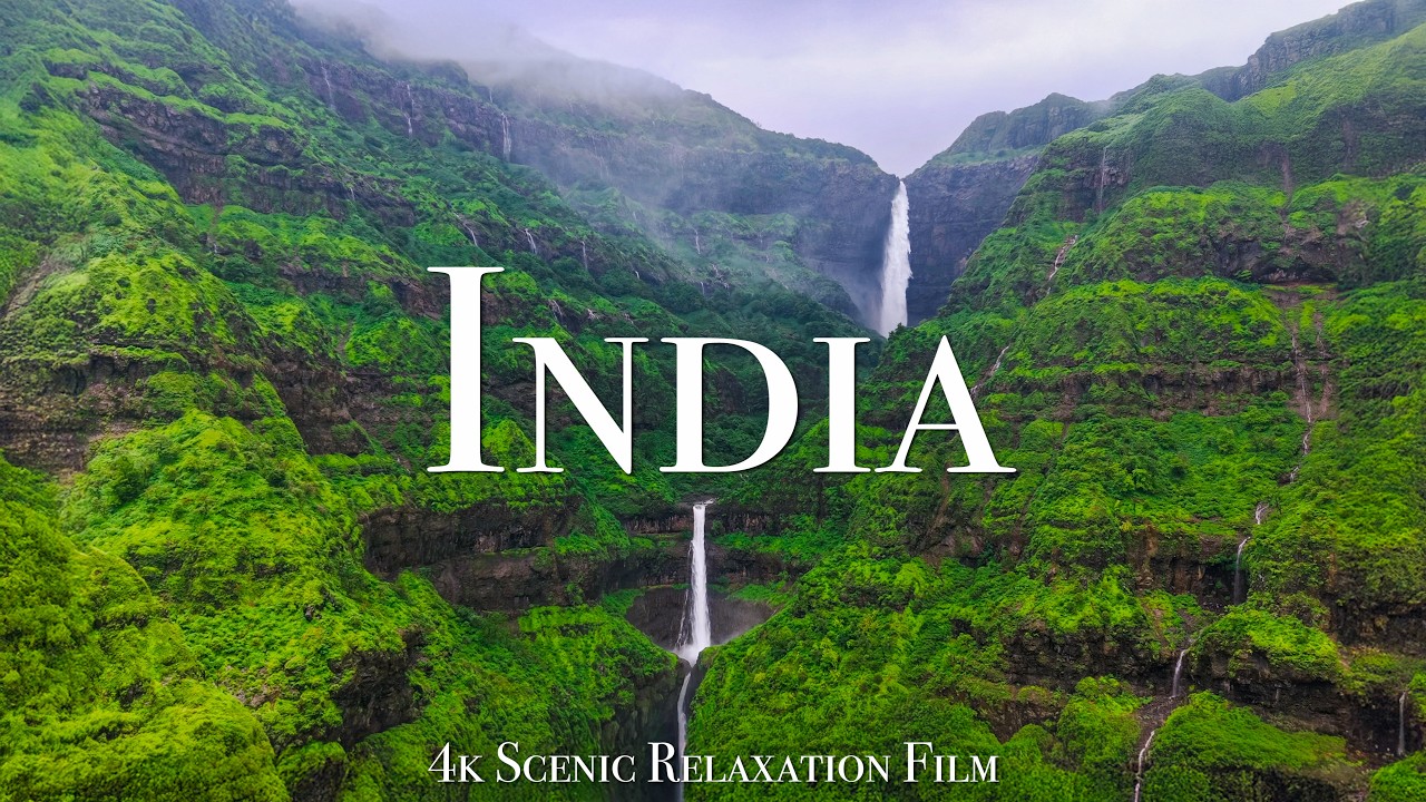 India 4K - Scenic Relaxation Film With Traditional Music