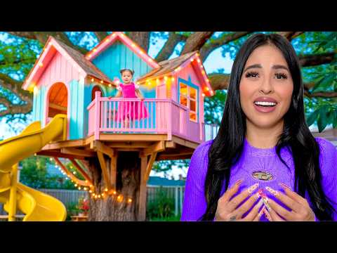 CONSTRUÍ UNA CASA EN EL ÁRBOL PARA MIS HIJOS!!