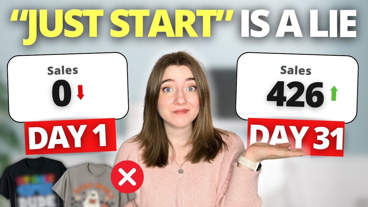 Your Print on Demand Business WON'T Make Money Until You Fix THIS (My 7 Step Plan)