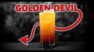 How To Make The Perfect Golden Devil Cocktail | Booze On The Rocks