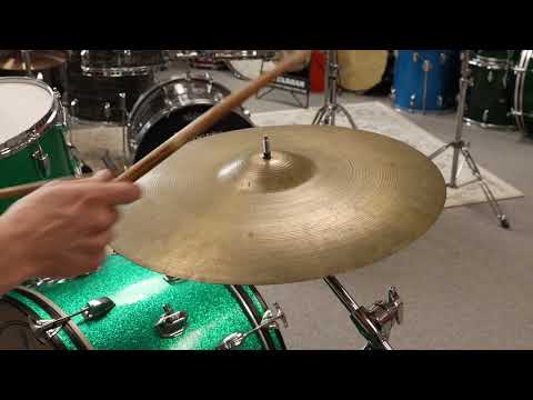 1960s Zildjian A 20" Ride Cymbal 1827g