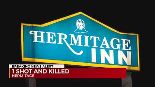1 shot & killed in Hermitage