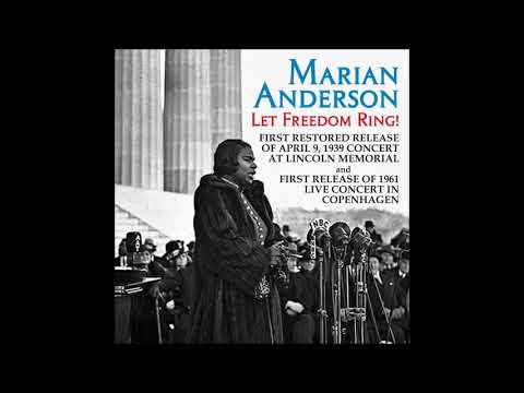 Marian Anderson - Gospel Train (Live at Lincoln Memorial)