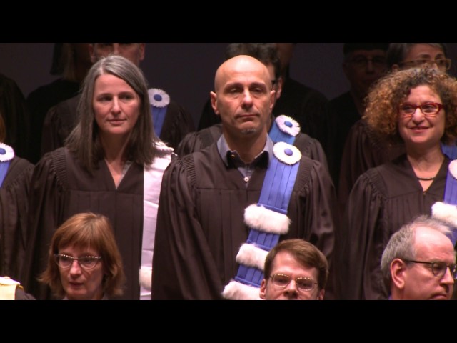 Collation des grades 2016 de la Faculté des arts