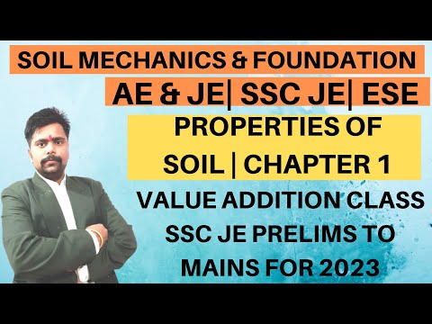 INTRODUCTION TO SOIL MECHANICS Soil Mechanics for GATE ESE SSC JE STATE AE JE RRB JE