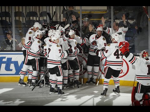 On This Day in IceHogs History: April 26, 2018 - IceHogs Defeat Wolves in 3OT