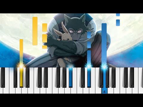 BEASTARS Opening - Wild Side - Piano Tutorial