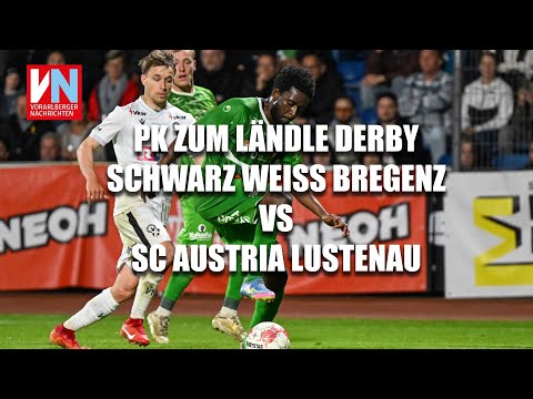 VN SPORT: PK zum Derby SW Bregenz vs SC Austria Lustenau