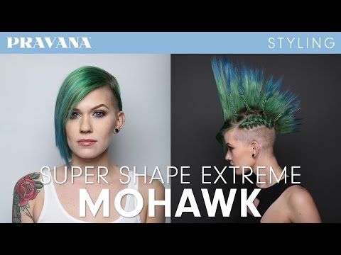 How-To | Super Shape Extreme Mohawk Hair Style