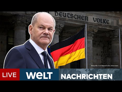 AMPEL-AUS: Kanzler Scholz - Vertrauensfrage vor Weihnachten? "Für mich kein Problem" | WELT Stream
