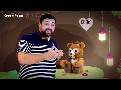 Peluche interactive Cubby l'Ours curieux - Furreal friends Hasbro : King  Jouet, Peluches interactives Hasbro - Peluches
