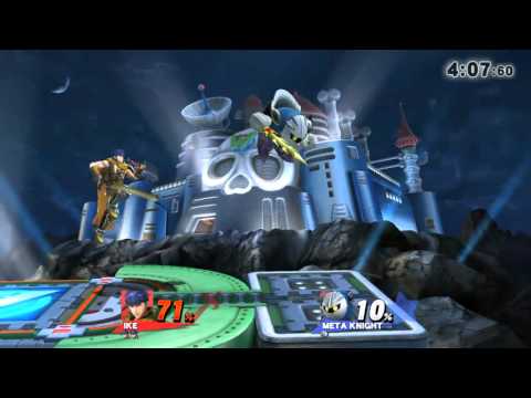 スマブラfor Wii Uリプレイ141(アイクvsメタナイト)