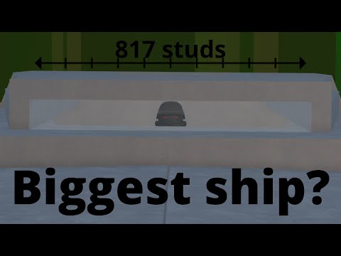 Waste of space Do I have the biggest ship in the game?