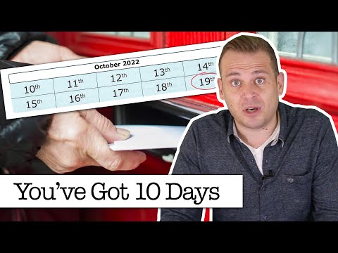 You’ve Got 10 Days! - TV Licence Letter