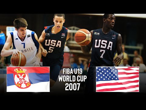 Serbia 🇷🇸 vs USA 🇺🇸 | FINAL | Classic Full Game | FIBA U19 Basketball World Cup 2007