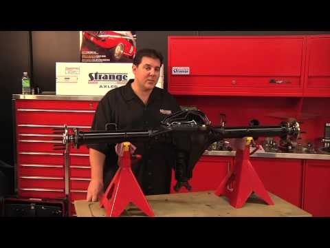 Strange S60 Mopar Rear End Assembly