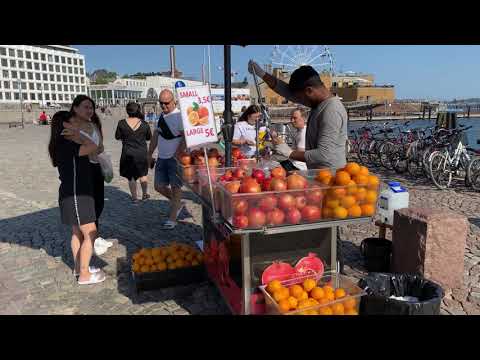 20210725 walking around Helsinki, Finland