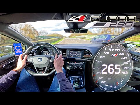 Seat Leon CUPRA 290 ST // 265KMH TOP SPEED on AUTOBAHN