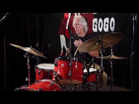 Thumbnail for John Densmore Demos the New Ludwig Mod Orange Legacy Maple Drum Kit by John Densmore