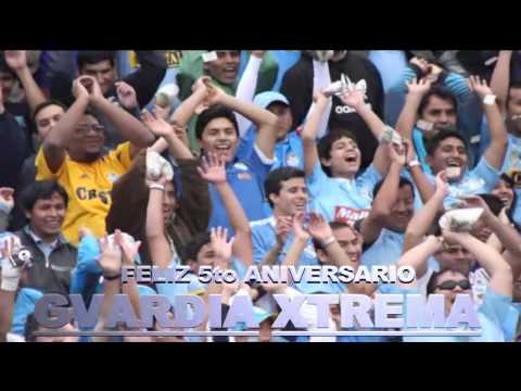 "5to Aniversario Gvardia Xtrema" Barra: Gvardia Xtrema &bull; Club: Sporting Cristal