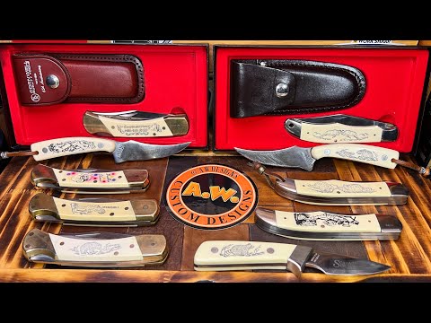 Schrade Scrimshaw Knife Collection (Ep. #63)