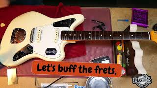 Video thumbnail for Fender Johnny Marr Jaguar Set Up  EP294 by Stringman Guitars
