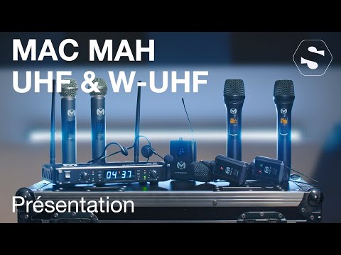 Mac Mah UHF et W-UHF Les micros sans fils simple et très efficaces ! - SonoVente.com
