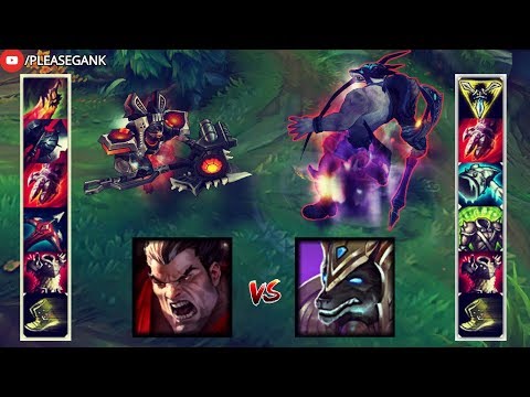 DARIUS vs NASUS 1000 STACK FULL BUILD FIGHT! & 18 LEVEL | 1V1- League of Legends