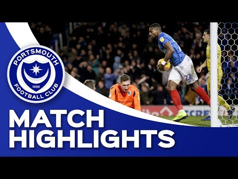 Highlights: Portsmouth 1-1 Bristol Rovers