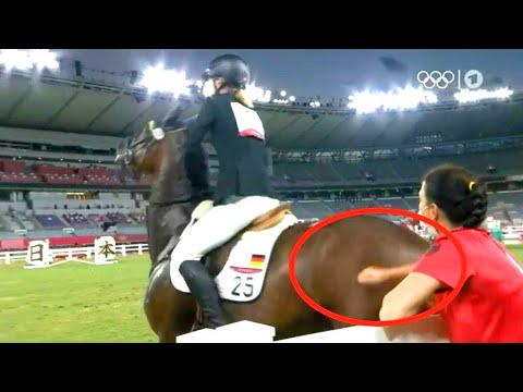 German Coach Kicked Out Of The Olympics For Punching Horse