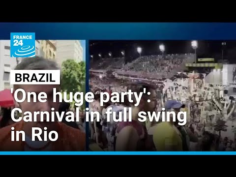 'One huge party': Brazilian carnival in full swing in Rio • FRANCE 24 English
