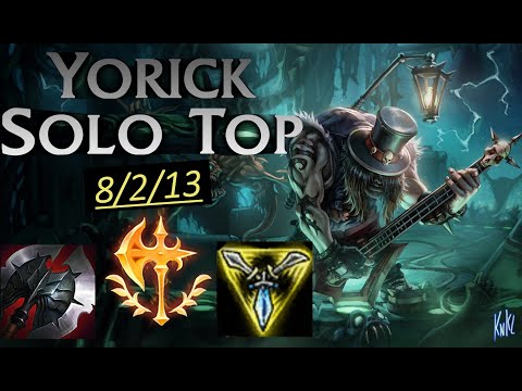 CARRY WITH YORICK TOP AND STOP LOSING YOUR RANKED GAMES!!