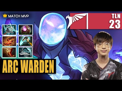 Arc Warden Safelane | TLN.23 | 13K MMR ARC WARDEN 7.32D CARRY BUILD | 7.32d Gameplay Highlight