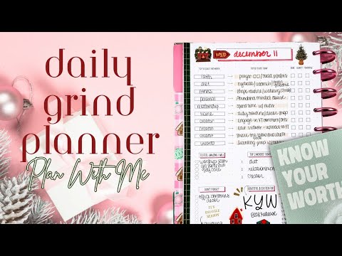 Plan With Me| How I Use The Daily Grind Planner to Effectively Plan My Goals + New Book Details