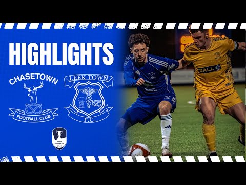 Scholars exit after late goal | HIGHLIGHTS Chasetown v Leek Town - 13.1.2026
