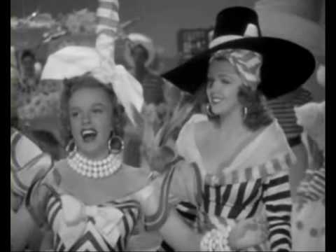 JUDY GARLAND NA VOZ DE CARMEN MIRANDA.