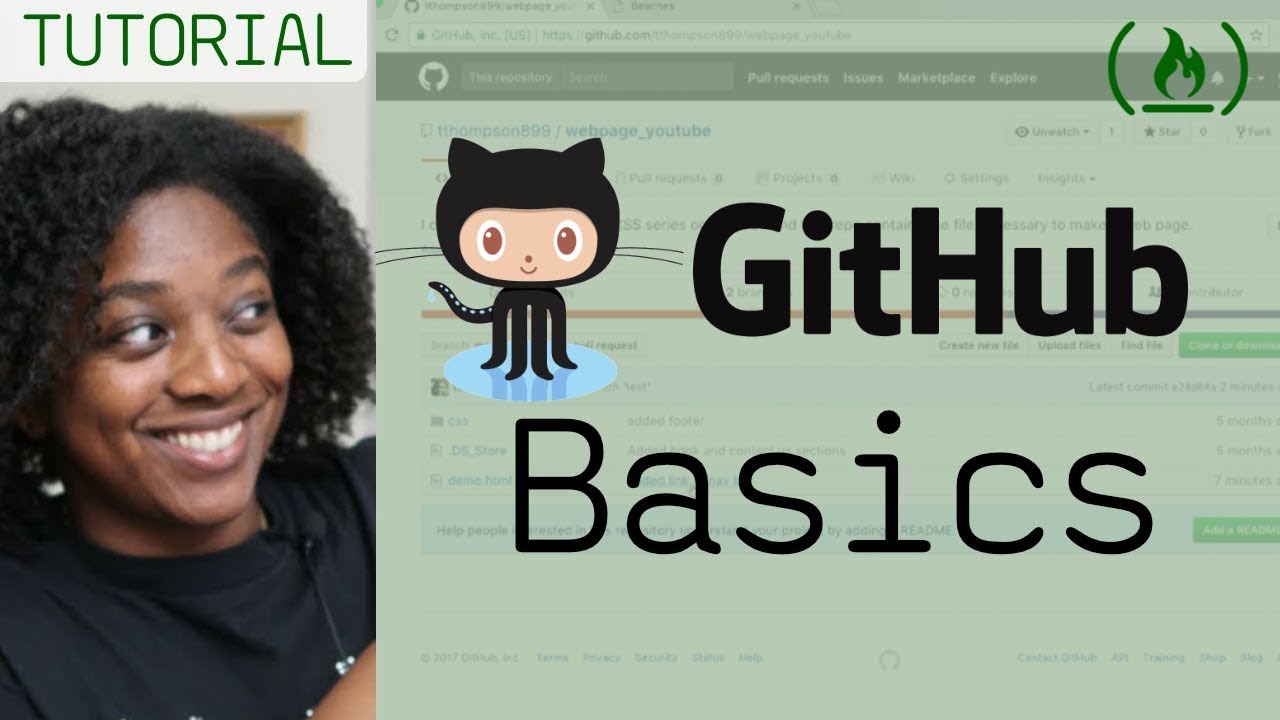 GitHub Basics Tutorial How To Use GitHub Course