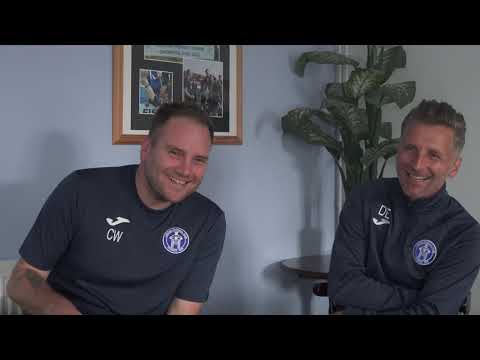 Exclusive interview with First team managers Chris Wigger & Darren Eadie