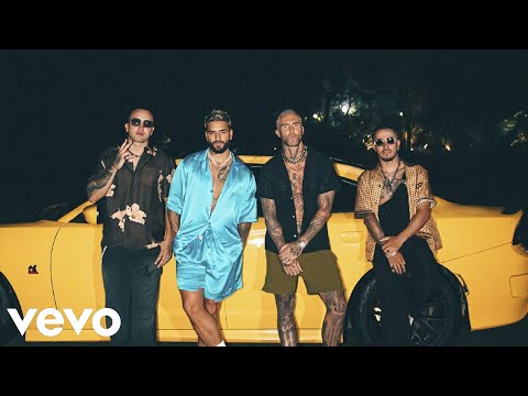 Maluma, The Rudeboys, Adam Levine - Ojalá que cuando él te lo haga pienses en mí (Video Oficial)