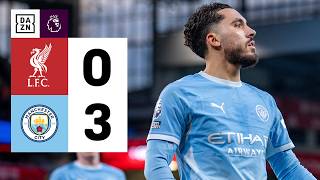 Liverpool vs Manchester City (0-3) | Resumen y goles | Highlights Premier League