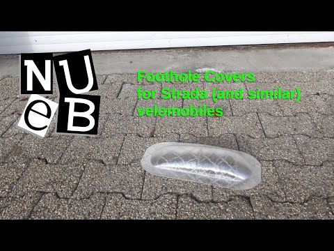 Well NUeB, what do you mean by calling your velomobile foothole covers 'virtually unbreakable'?