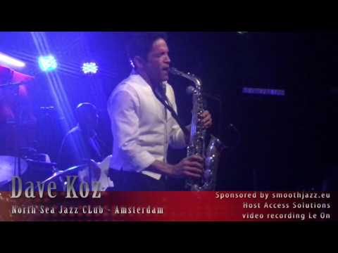 DAVE KOZ LIVE at the North Sea Jazz Club Amsterdam 1