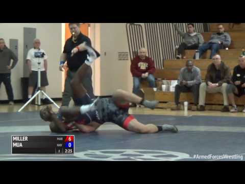 97 kg, Daniel Miller, Marines vs Afukeze Mua, Navy